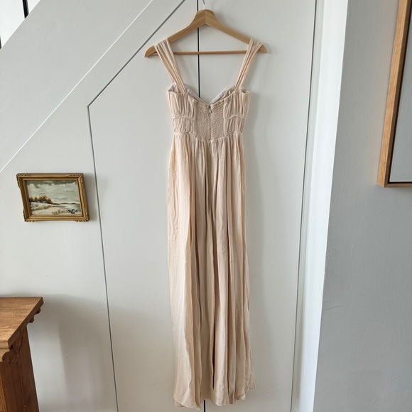 REFORMATION -- Jayde Nude Maxi Dress - Picture 3 of 5